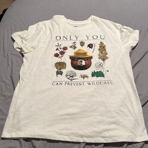 Smokey the Bear T-shirt - L